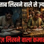 किताब लिखने वाले से ज़्यादा तावीज़ लिखने वाला कमाता है!