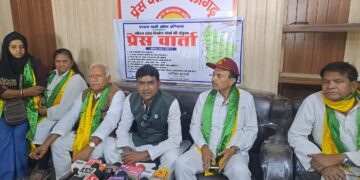 Demand for a Separate State by Combining 27 Districts of Western Uttar Pradesh; Parcham Party and Paschim Pradesh Nirman Morcha Submit Memorandum to the President