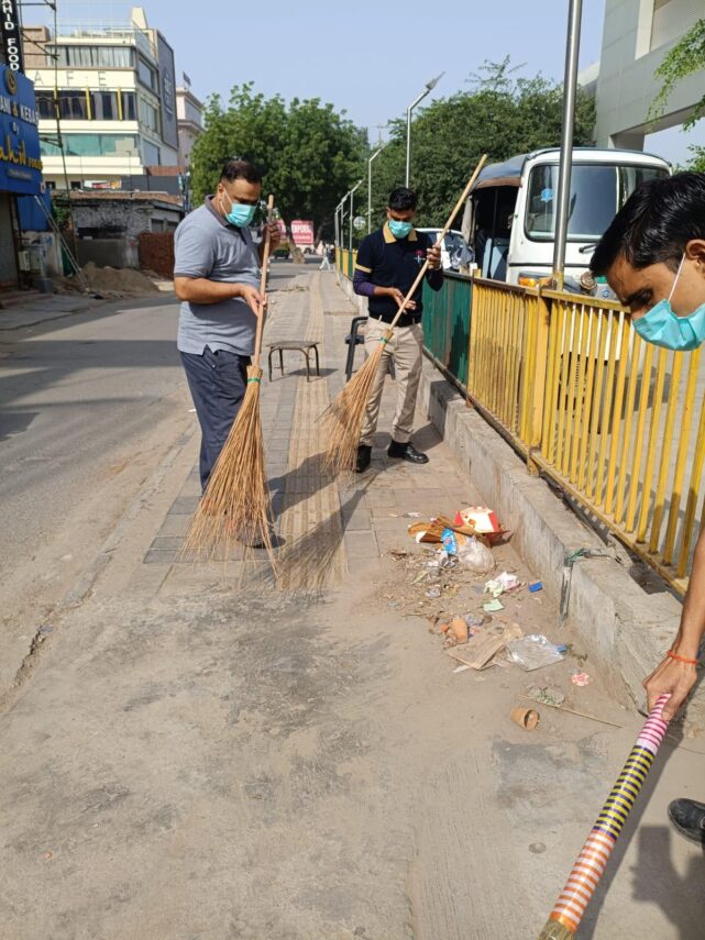 उत्तर प्रदेश मेट्रो मना रहा स्वच्छता सप्ताह