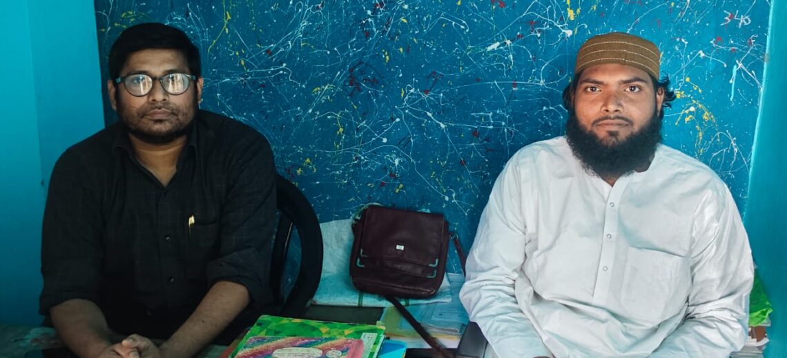 गोराडीह में शिक्षा के प्रसार में जुटे मोहम्मद शाह खालिद, अल्तमश रहमानी ने की मुलाकात