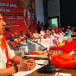 आगरा में गरजे क्षत्रिय : आरबीएस ऑडिटोरियम में गूंजा – काला कानून वापस लो, UGC रोलबैक के लगे नारे