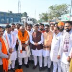 बलिया में भाजपा के राष्ट्रीय मंत्री प्रदीप कुमार वर्मा का स्वागत, संगठनात्मक मुद्दों पर हुई चर्चा