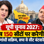यूपी चुनाव 2027: कांग्रेस 150 सीटों पर करेगी दावा? प्रियंका गांधी सक्रिय, सपा से सीट बंटवारे पर नज़र